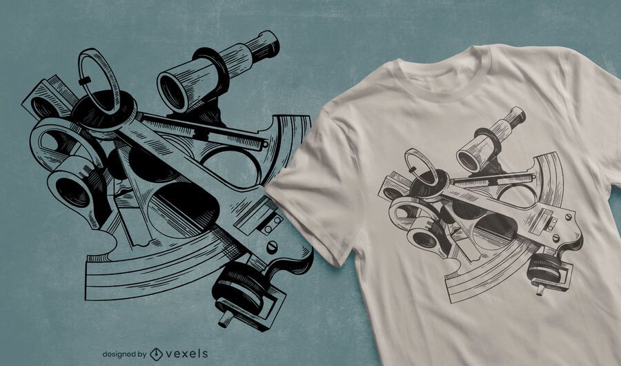 Sextant t-shirt design Sextant t-shirt design