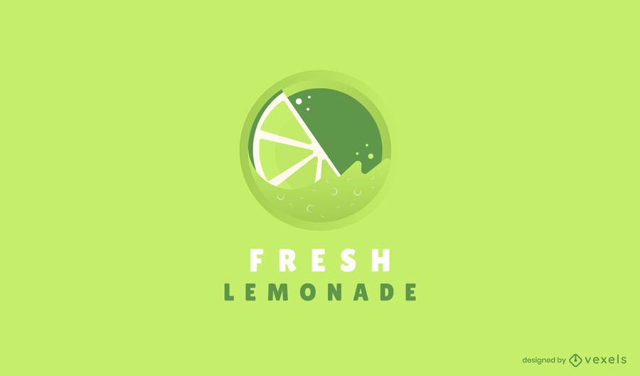 Fresh lemonade logo template Fresh lemonade logo template
