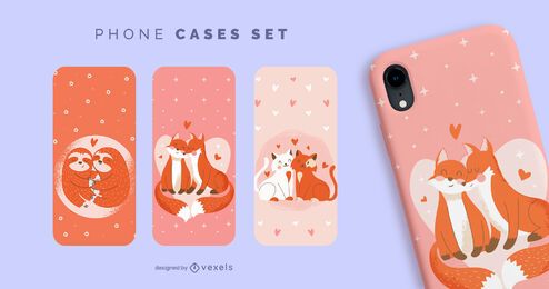 Valentine Tiere Telefonhüllen eingestellt