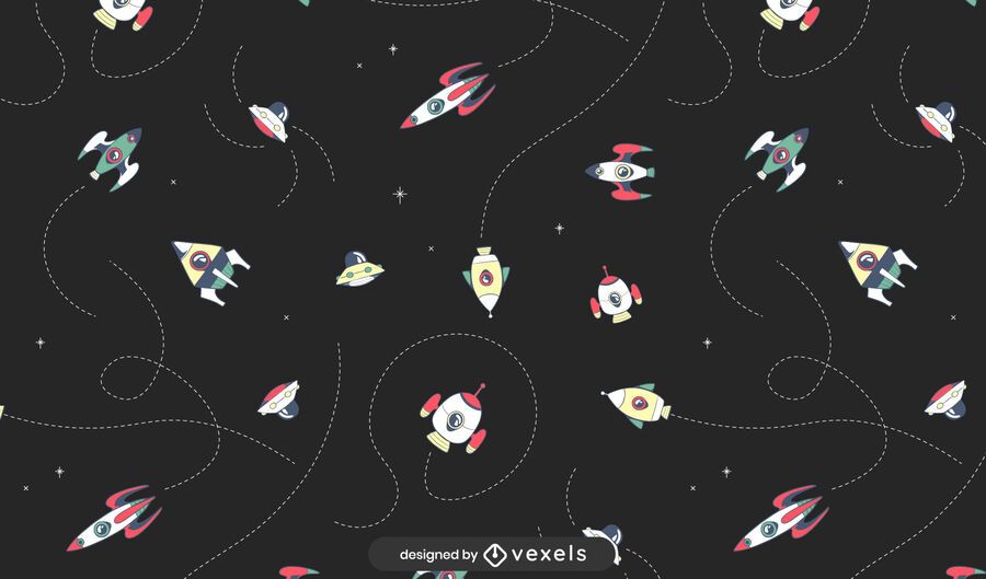 Spacecrafts pattern design Spacecrafts pattern design