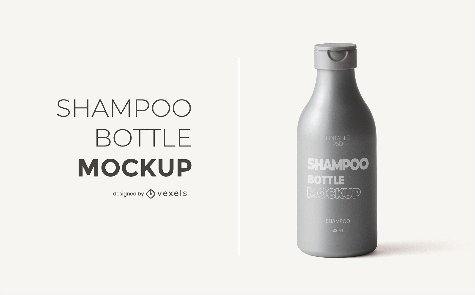 Shampoo Flasche Modell Design