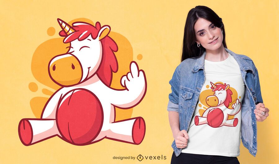 Diseño de camiseta de unicornio Diseño de camiseta de unicornio