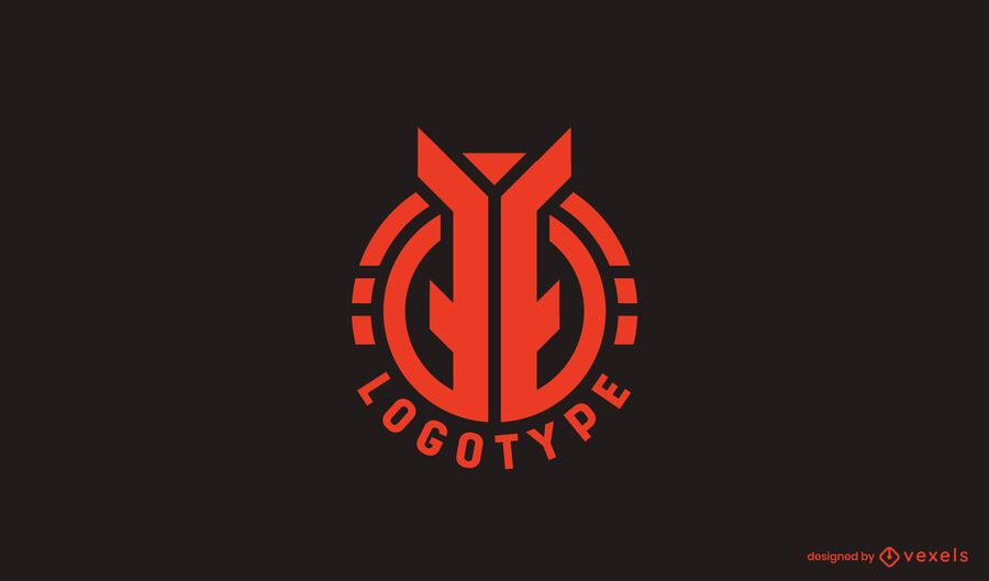 Circular abstract logo template Circular abstract logo template