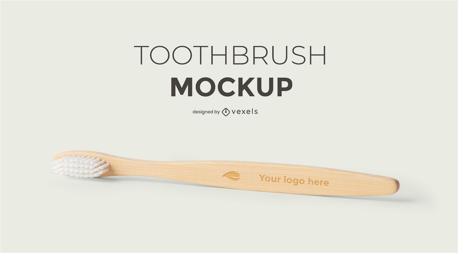 Toothbrush mockup design