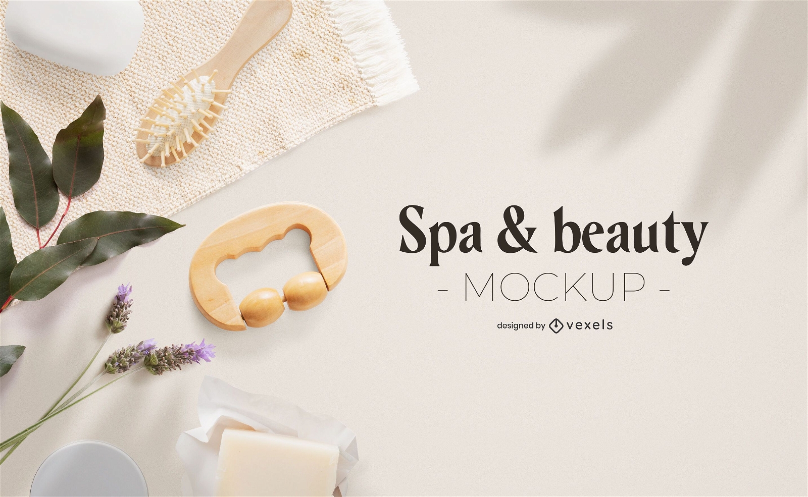Spa & Beauty Mockup Komposition