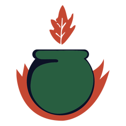 Logotipo da queima do caldeirão