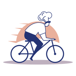 Chef delivery logo PNG Design