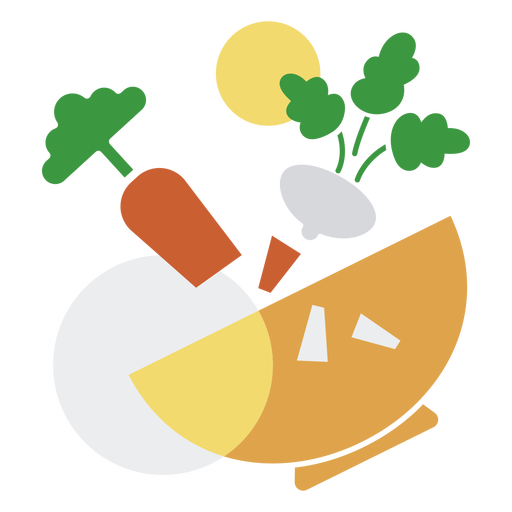 Logo der Kochzutaten PNG-Design
