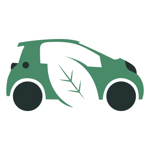 Logotipo del coche ecol?gico Diseño PNG