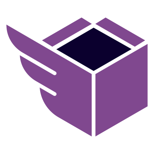 Logotipo de entrega urgente Diseño PNG