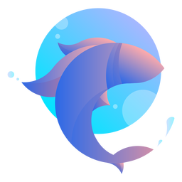 Download Fish Jumping Logo Transparent Png Svg Vector