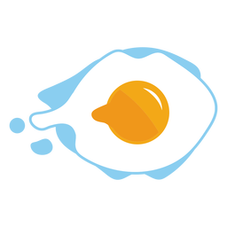 Logotipo de ovo frito Transparent PNG