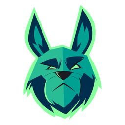 Green rabbit logo