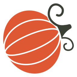 Logotipo de abóbora vegetal Transparent PNG