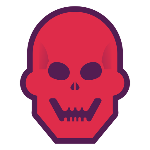 Red skull logo