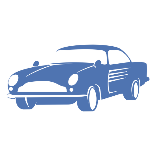 Logotipo de coche deportivo vintage