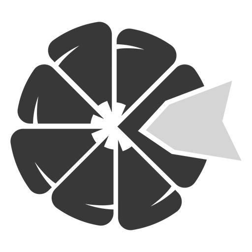 Logotipo de estructura de molino de viento Diseño PNG
