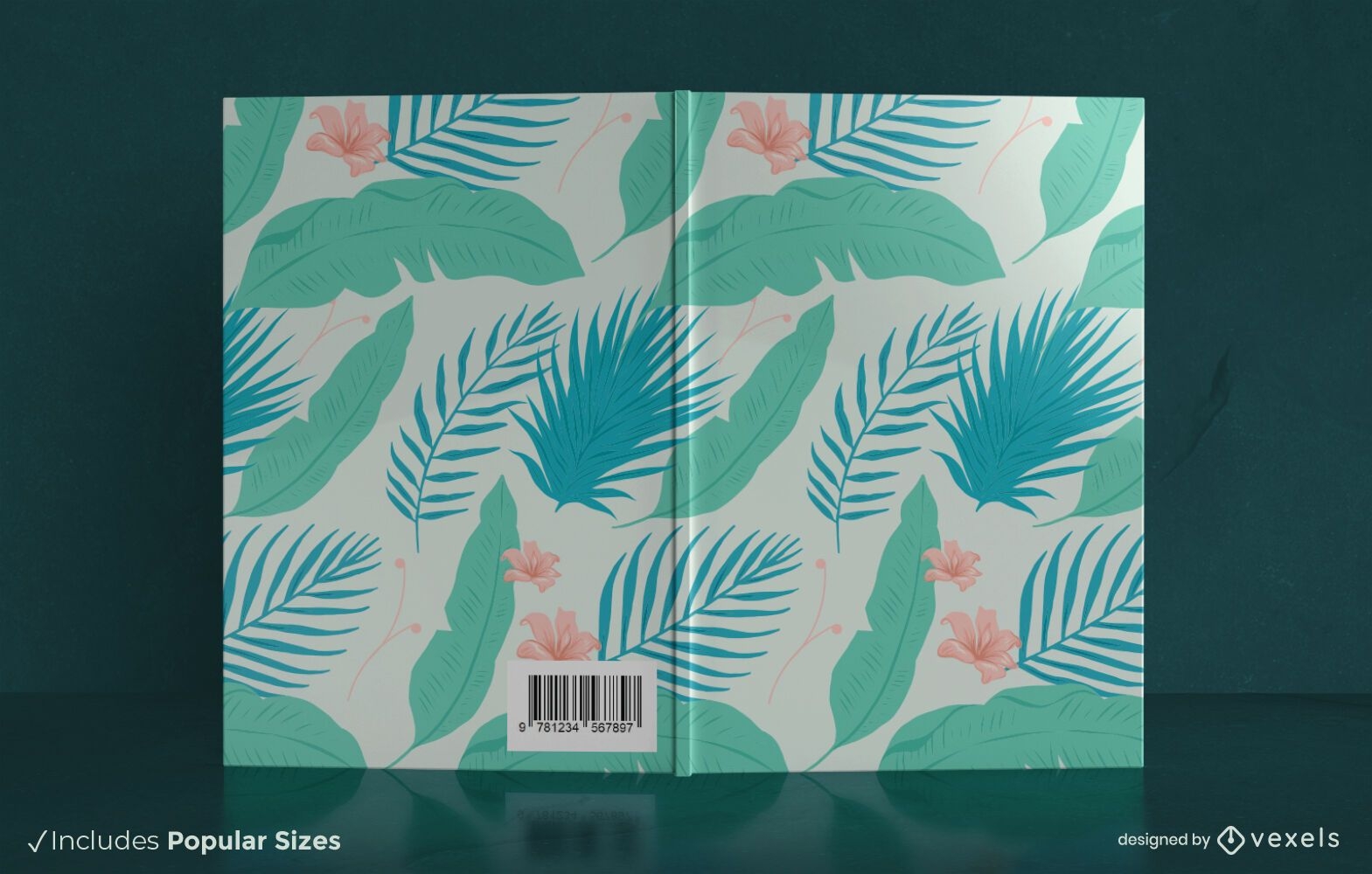 Nature book cover design