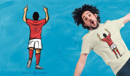 Goal celebration t-shirt design Goal celebration t-shirt design