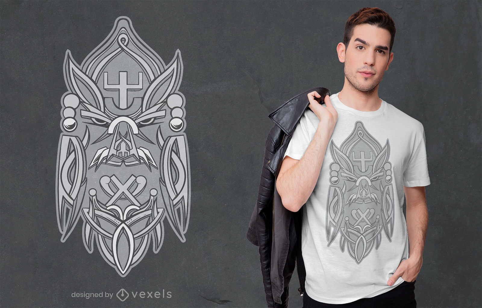 Odin rune t-shirt design