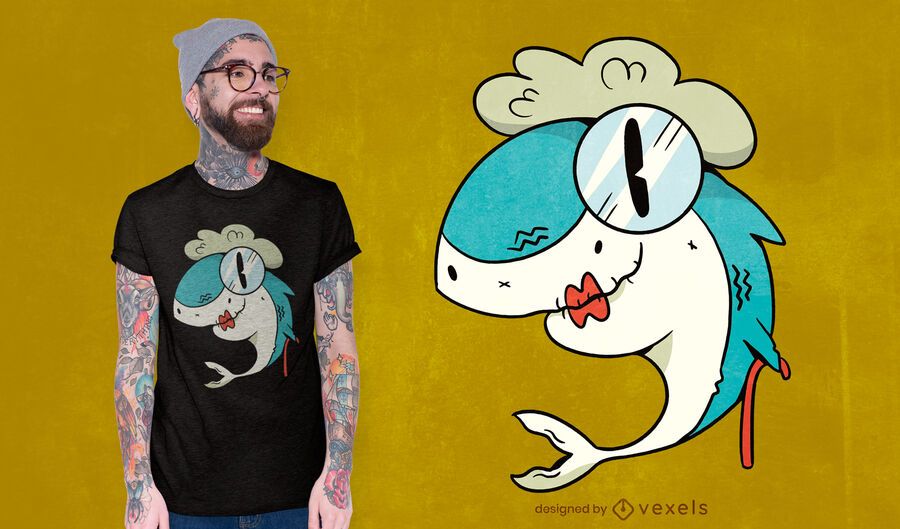 Diseño de camiseta abuela tiburón Diseño de camiseta abuela tiburón
