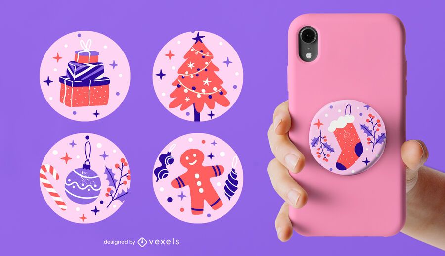 Christmas popsocket set Christmas popsocket set