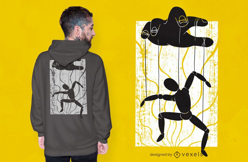 Puppeteer t-shirt design Puppeteer t-shirt design