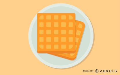 Clip-art de waffle