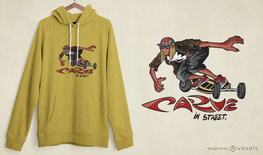 Carveboard t-shirt design Carveboard t-shirt design