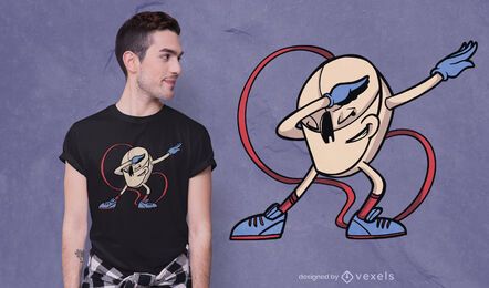 Diseño de camiseta de ratón Dabbing