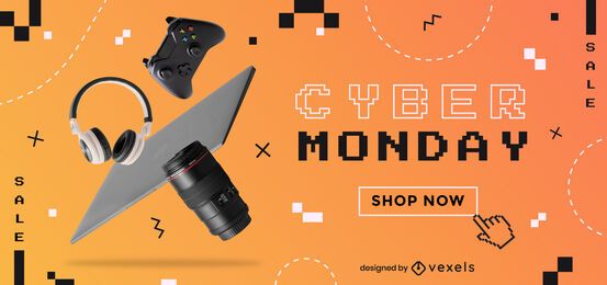Cyber monday promotion slider design Cyber monday promotion slider design