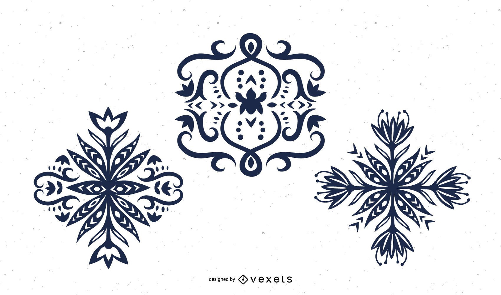 Flourishes free vector pack