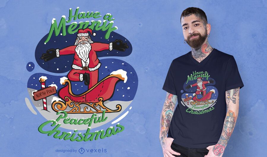 Yoga santa claus t-shirt design Yoga santa claus t-shirt design