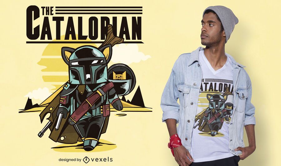 The catalorian t-shirt design The catalorian t-shirt design