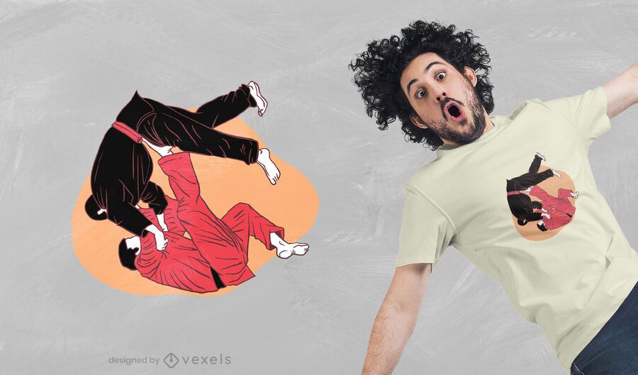 Judo practice t-shirt design Judo practice t-shirt design