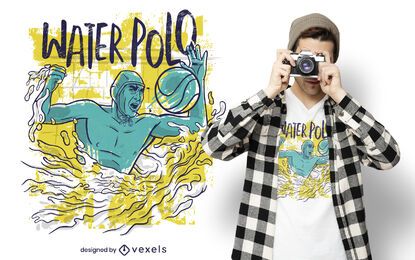 Water polo sport t-shirt design Water polo sport t-shirt design