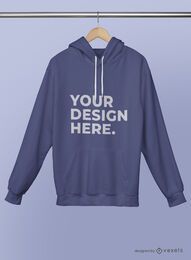 Hängendes Hoodie-Modell psd Design Hängendes Hoodie-Modell psd Design