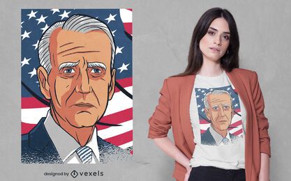Joe Biden Porträt T-Shirt Design