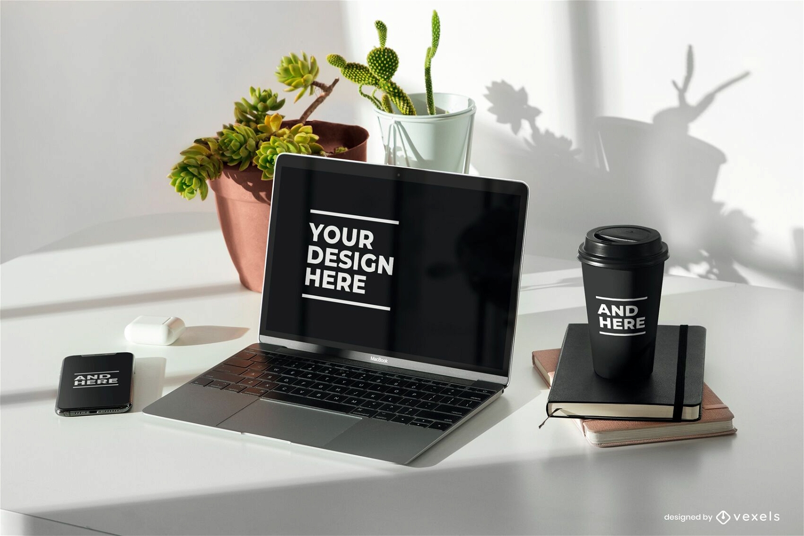 Devices psd mockup composition