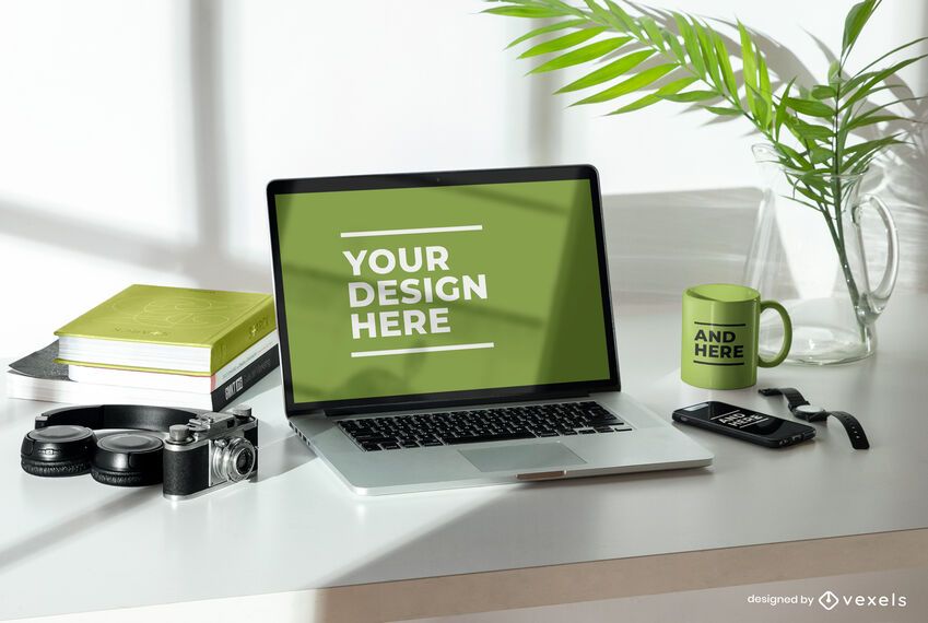 Download Devices Mockup Composition Psd - PSD Mockup Download