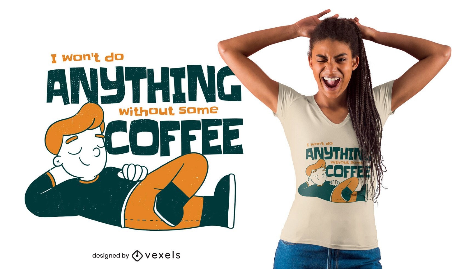 Nichts ohne Kaffee T-Shirt Design