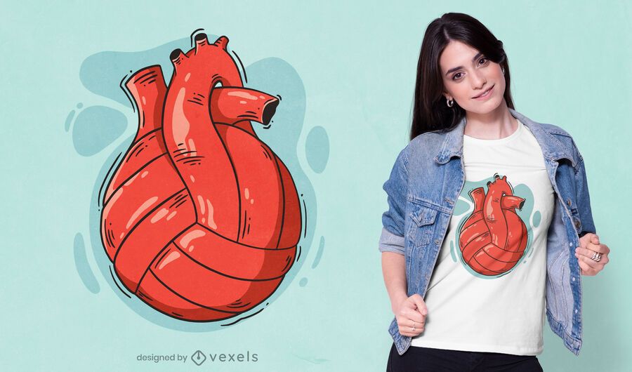Volleyball heart t-shirt design Volleyball heart t-shirt design