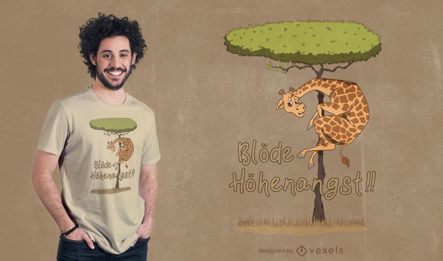 Fear of heights t-shirt design Fear of heights t-shirt design