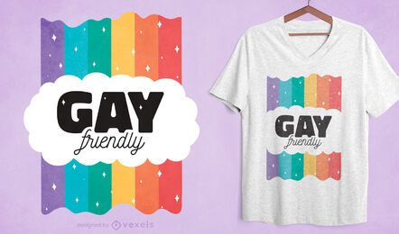 Gay friendly t-shirt design Gay friendly t-shirt design