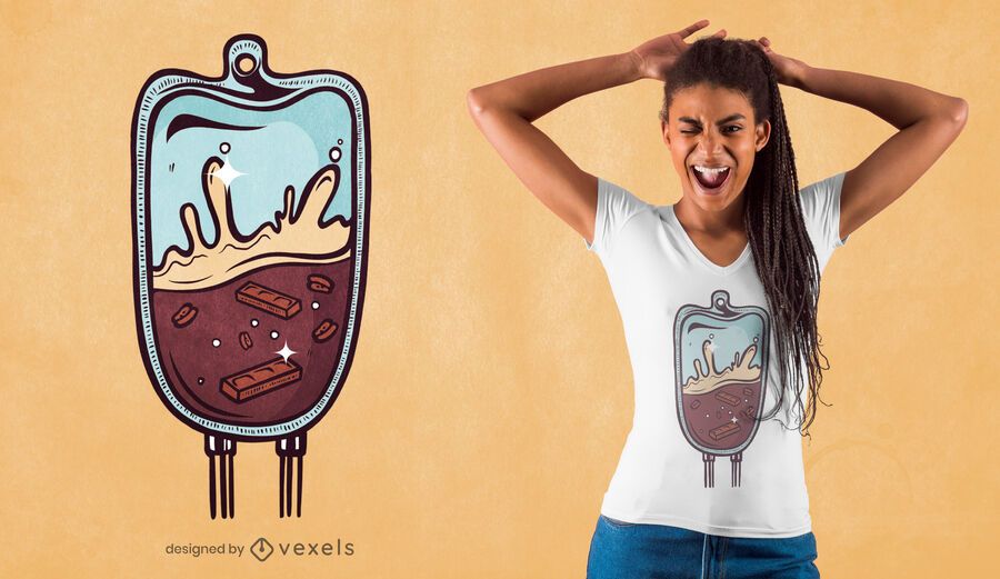 Porter beer bag t-shirt design Porter beer bag t-shirt design