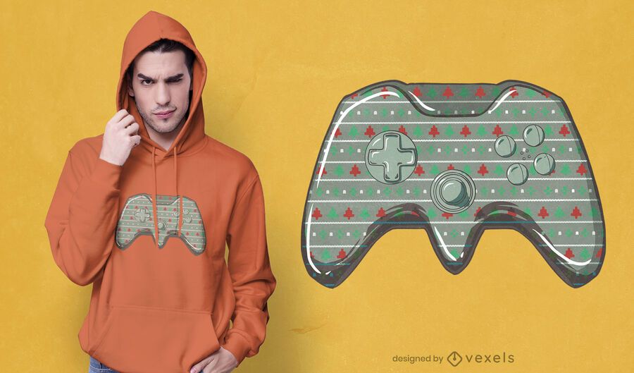 Christmas joystick t-shirt design Christmas joystick t-shirt design