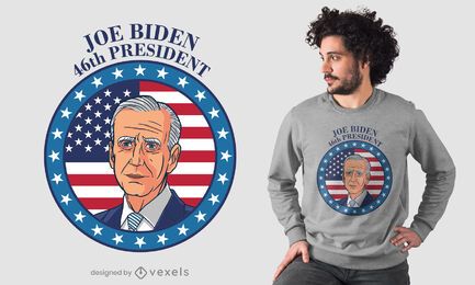 Diseño de camiseta del presidente biden Diseño de camiseta del presidente biden