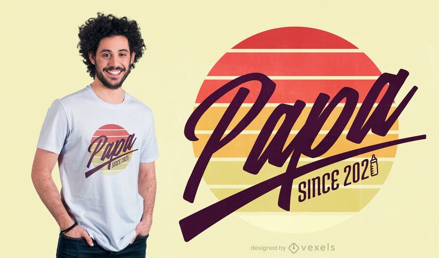 Diseño de camiseta Papa quote Diseño de camiseta Papa quote