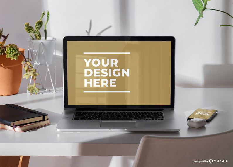 Laptop mockup composition psd Laptop mockup composition psd