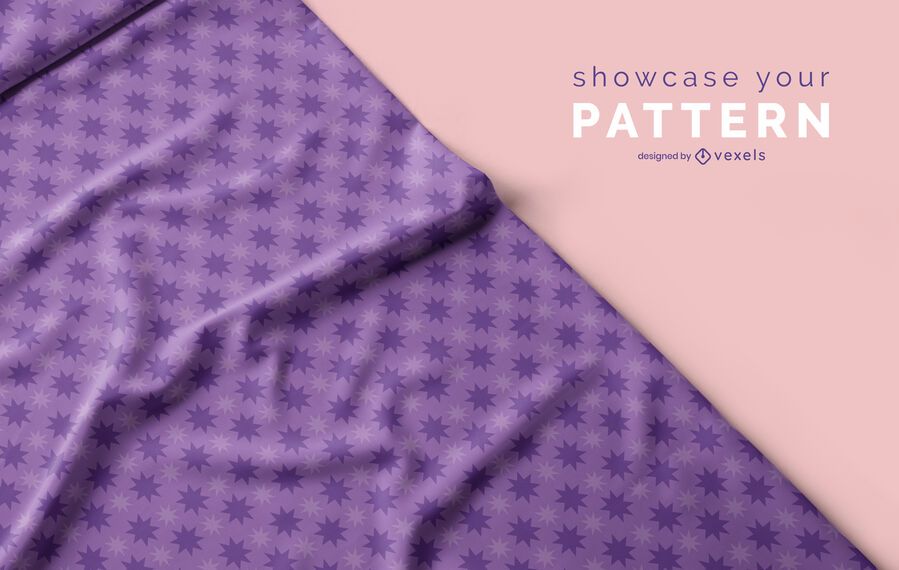 Download Fabric Pattern Mockup Design Psd - Vector Download